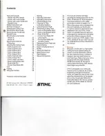 Предварительный просмотр 2 страницы Stihl FR 108 Owner'S Manual