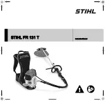 Preview for 1 page of Stihl FR 131 T Instruction Manual