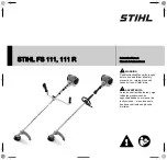 Preview for 1 page of Stihl FS 111 Instruction Manual