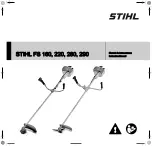 Предварительный просмотр 1 страницы Stihl FS 160 Instruction Manual