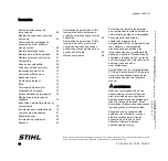 Предварительный просмотр 46 страницы Stihl FS 40 Instruction Manual