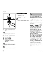 Предварительный просмотр 16 страницы Stihl FS 410 C K Instruction Manual