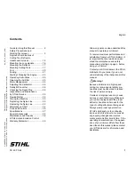 Preview for 2 page of Stihl FS 45 Instruction Manual