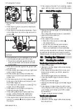 Предварительный просмотр 15 страницы Stihl FS 491 C-M Instruction Manual