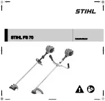 Preview for 1 page of Stihl FS 70 Instruction Manual