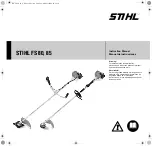 Предварительный просмотр 1 страницы Stihl FS 80 Instruction Manual