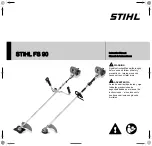 Предварительный просмотр 1 страницы Stihl FS 90 Instruction Manual