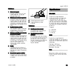 Предварительный просмотр 105 страницы Stihl FS 90 Instruction Manual