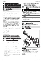 Preview for 24 page of Stihl FSA 130 Instruction Manual