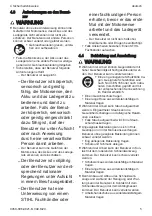 Preview for 5 page of Stihl FSA 57 Instruction Manual