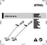 Preview for 1 page of Stihl FSA 65 Instruction Manual