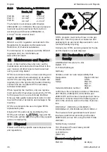 Preview for 36 page of Stihl FSE 60 Instruction Manual