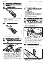 Предварительный просмотр 40 страницы Stihl GTA 26 Instruction Manual