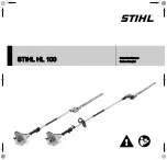 Preview for 1 page of Stihl HL 100 Instruction Manual