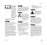 Предварительный просмотр 11 страницы Stihl HL 90 Instruction Manual