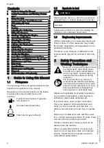 Предварительный просмотр 2 страницы Stihl HL 92 Instruction Manual