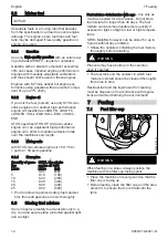 Предварительный просмотр 12 страницы Stihl HL 92 Instruction Manual