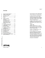 Preview for 2 page of Stihl HS 86 Instruction Manual