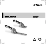 Предварительный просмотр 1 страницы Stihl HSA 25 Instruction Manual