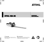 Preview for 1 page of Stihl HSA 56 Instruction Manual