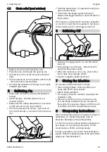 Preview for 23 page of Stihl HSE 42 Instruction Manual