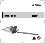 Предварительный просмотр 1 страницы Stihl HSE 52 Instruction Manual