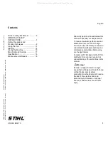 Preview for 2 page of Stihl HSE 60 Instruction Manual