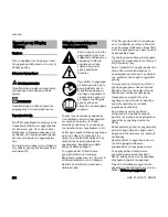 Preview for 262 page of Stihl HSE 61 Instruction Manual