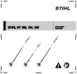 Preview for 1 page of Stihl HT 105 Instruction Manual