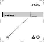 Preview for 1 page of Stihl HT75 Instruction Manual