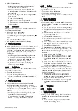 Предварительный просмотр 7 страницы Stihl HTA 135 Instruction Manual