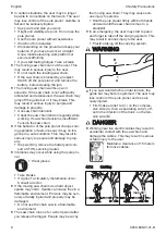 Предварительный просмотр 8 страницы Stihl HTA 135 Instruction Manual