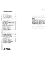 Предварительный просмотр 38 страницы Stihl KM 90 Instruction Manual