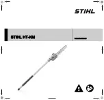 Preview for 1 page of Stihl KombiTool HT-KM 4182 Instruction Manual