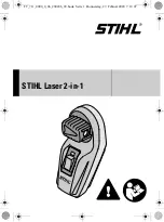 Stihl Laser 2-in-1 Instruction Manual preview