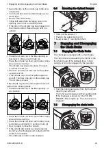 Предварительный просмотр 45 страницы Stihl MA02-200-0004 Instruction Manual