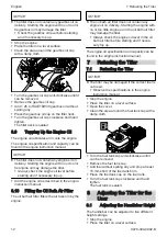 Предварительный просмотр 12 страницы Stihl MH 610 Instruction Manual