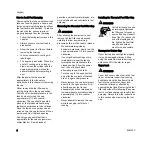 Предварительный просмотр 8 страницы Stihl MM 56 Instruction Manual