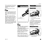 Предварительный просмотр 67 страницы Stihl MS 193 T Instruction Manual