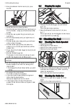 Предварительный просмотр 15 страницы Stihl MS 194 T Instruction Manual