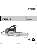 Preview for 1 page of Stihl MS 240 Instruction Manual