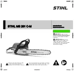 Preview for 1 page of Stihl MS 261 C-M Instruction Manual