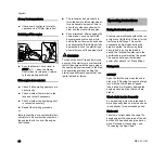 Preview for 42 page of Stihl MS 261 C-M Instruction Manual