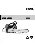 Предварительный просмотр 1 страницы Stihl MS 362 Instruction Manual