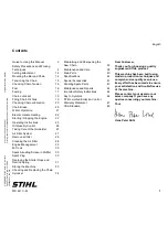 Preview for 3 page of Stihl MS 441 C-M Instruction Manual