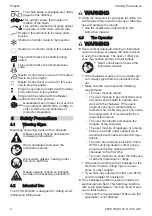 Preview for 4 page of Stihl MS 661 C-M Instruction Manual