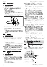 Preview for 10 page of Stihl MS 661 C-M Instruction Manual