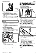 Предварительный просмотр 15 страницы Stihl MS 661 C-M Instruction Manual