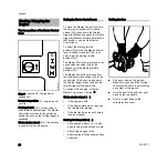 Предварительный просмотр 22 страницы Stihl MS201T Instruction Manual