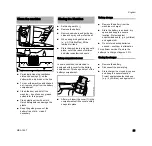 Предварительный просмотр 27 страницы Stihl MSA 160 T Instruction Manual